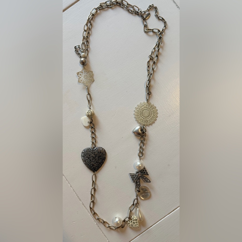 ARTIZAN Silver Heart Charm Necklace